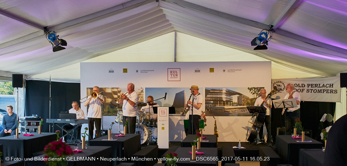 11. Mai 2017 - Grundsteinlegung für die LOGE und dem Kulturquadrat in Neuperlach